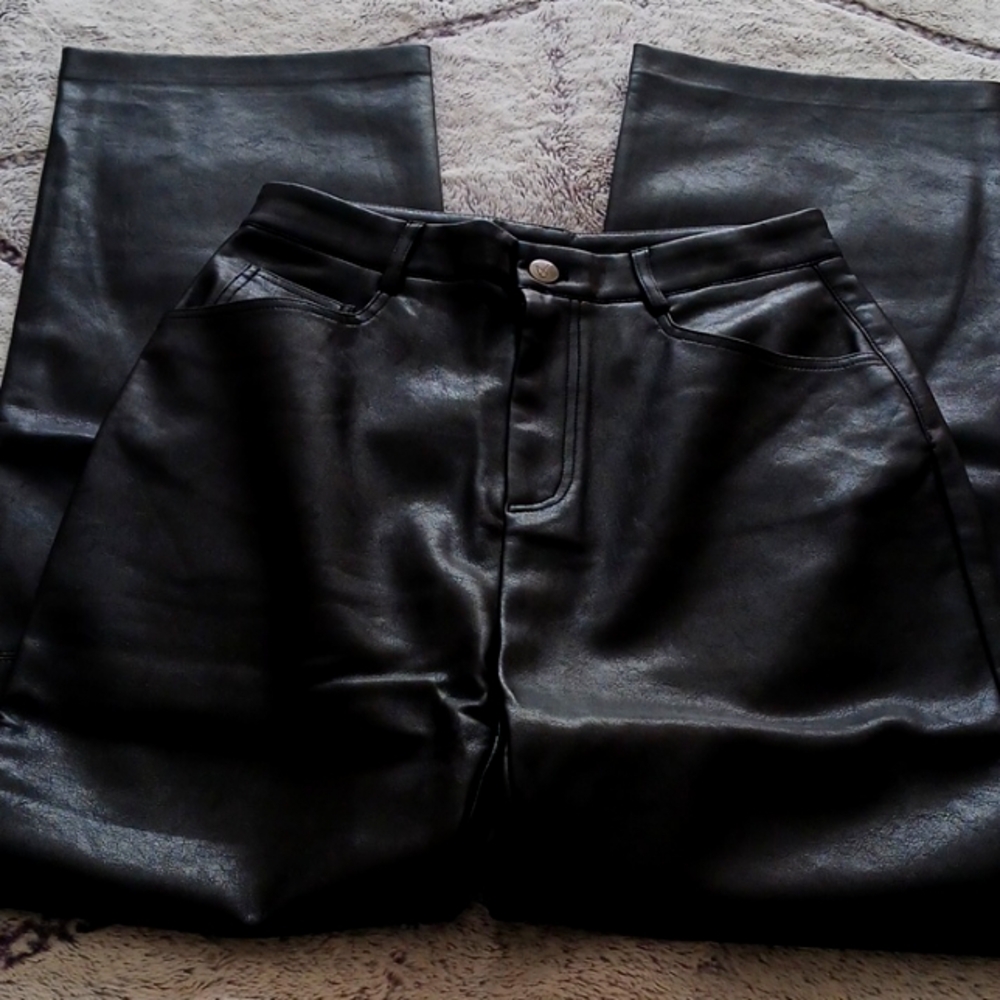 MinkPink faux leather pants